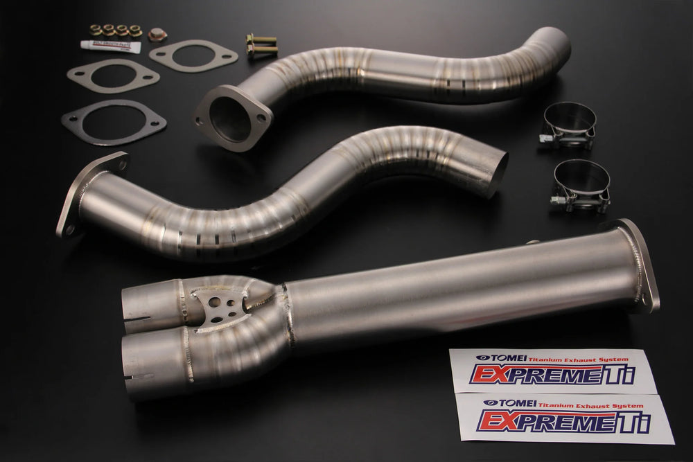 Expreme Ti 80mm Titanium Y-pipe Center Pipe
