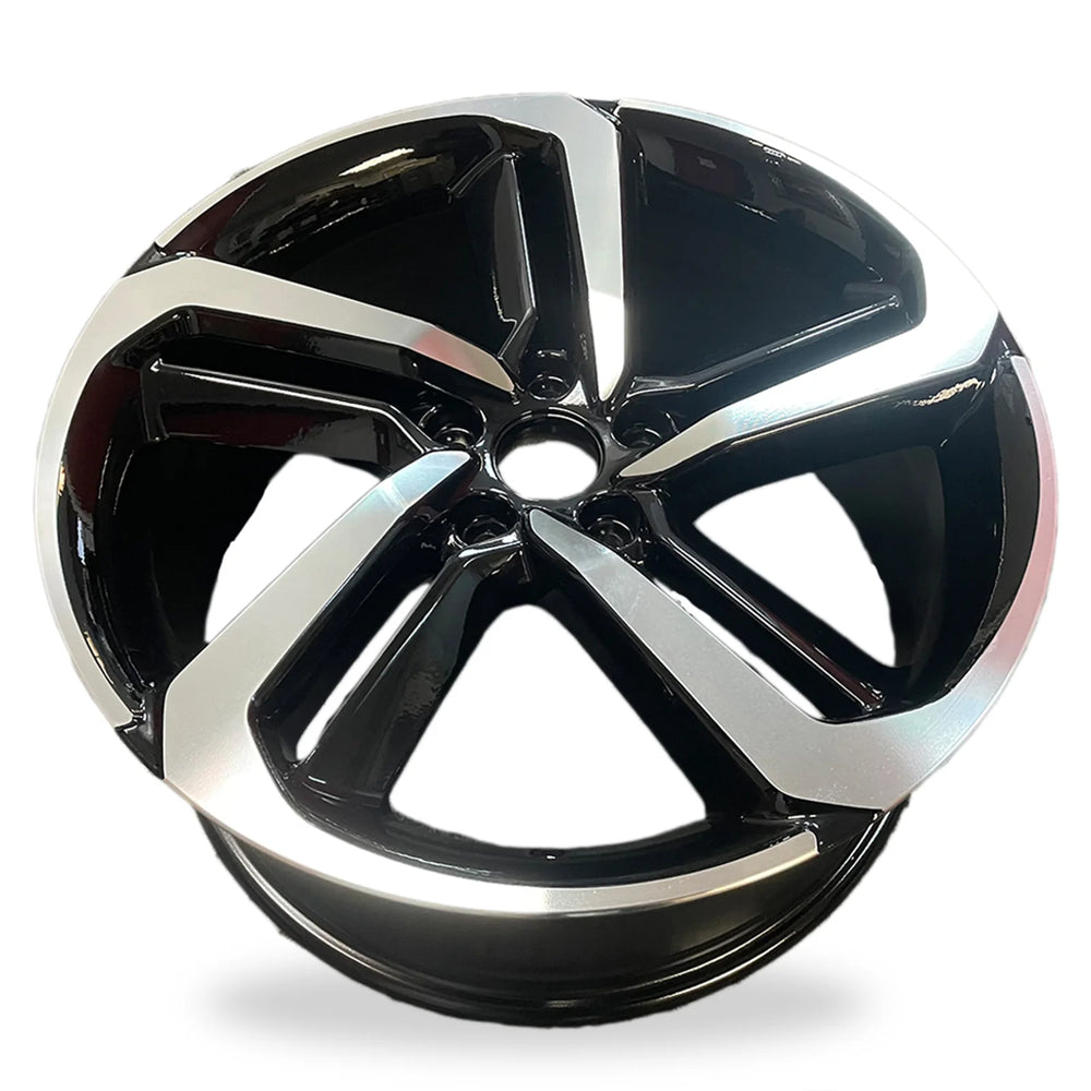 19-Inch Machined Black Alloy Wheel