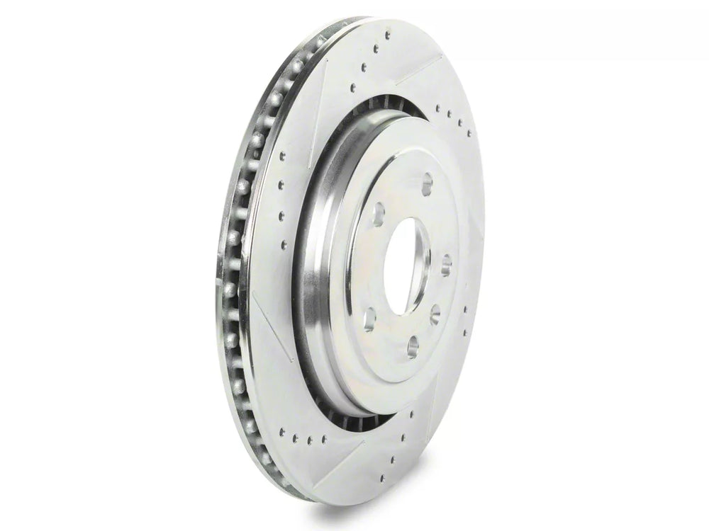 Cross-Drilled and Slotted Brake Rotors