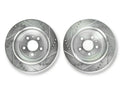 Cross-Drilled and Slotted Brake Rotors