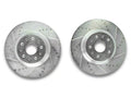 Cross-Drilled and Slotted Vented Rotor