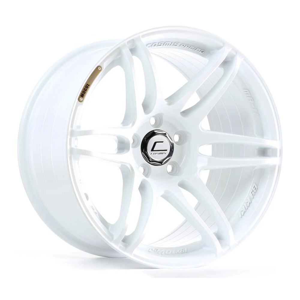 MRII 18x8.5 +22mm 5x100 73.1mm Gloss White Wheel