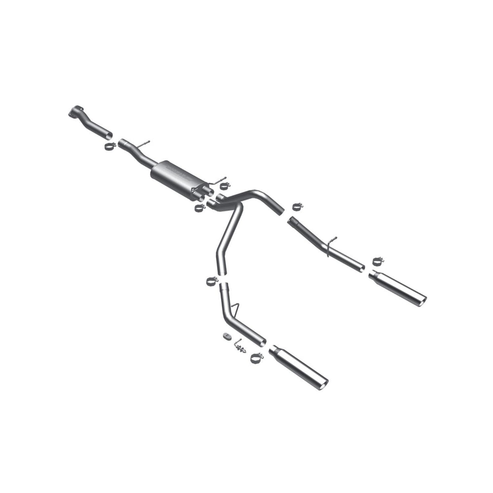 T-409 Stainless Steel Mandrel-Bent Cat-Back Exhaust System