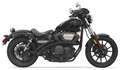 Radius Sweeper Exhaust System Black for Yamaha XV 950 R ABS