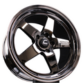 XT-005R 18x9 +35mm 5x114.3 Flat Silver Machined Lip