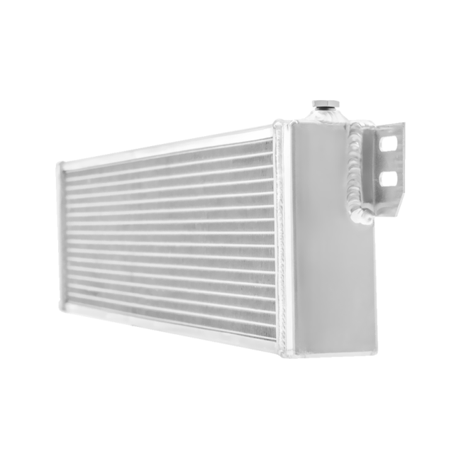 Dual Pass Aluminum Air-to-Water Heat Exchanger