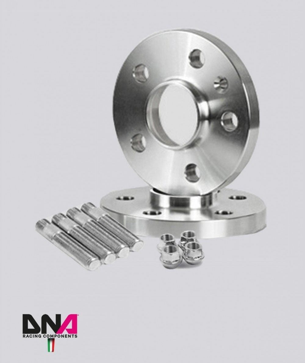 DNA Racing wheel spacers 24 mm studs and nuts kit