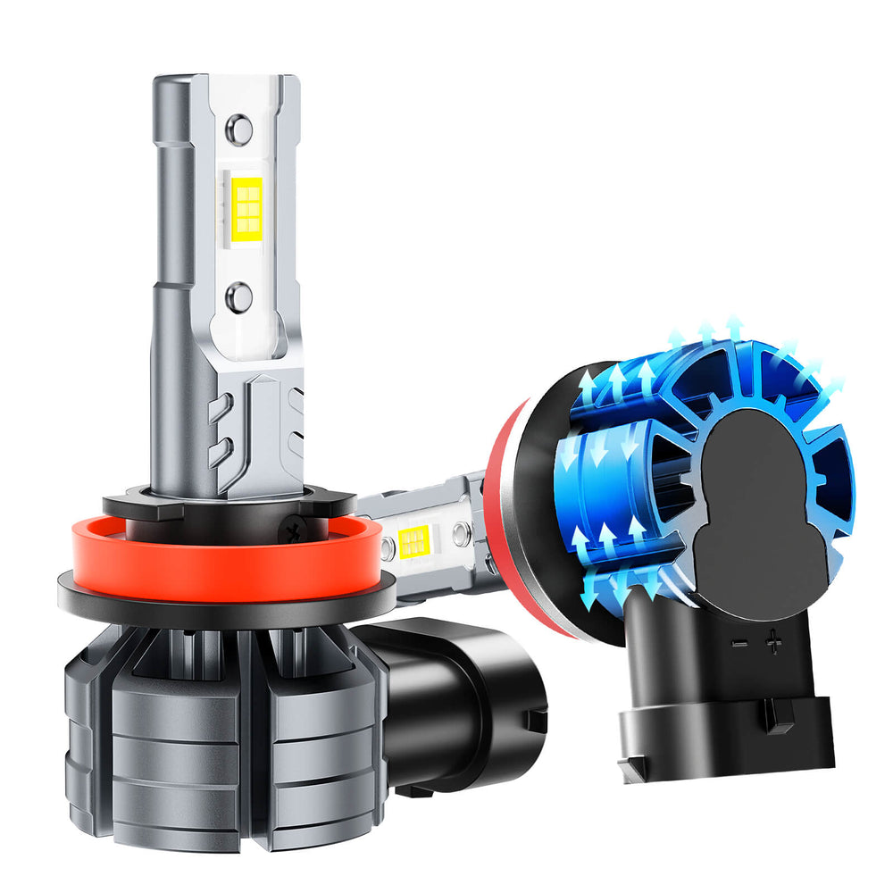 S1 H4/9003/HB2 LED Headlight Bulbs 6500K