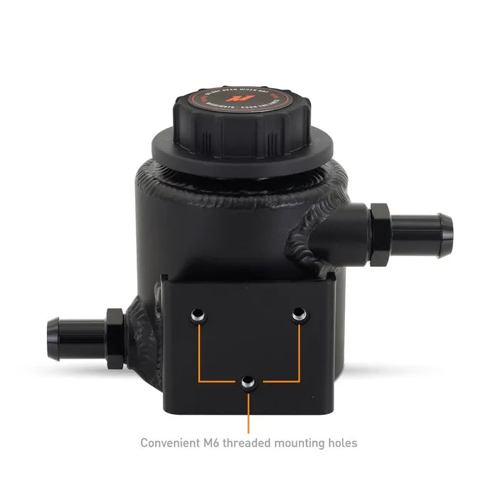 Micro Wrinkle Black Aluminum Washer Reservoir Tank