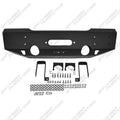 MBRP 2007 2017 Jeep Wrangler JK Front Stubby Winch Bumper Pkg 131175