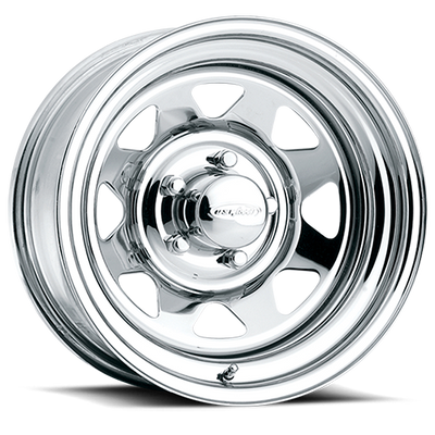 8-Spoke (Series 75) 15x7 Chrome Steel Wheel