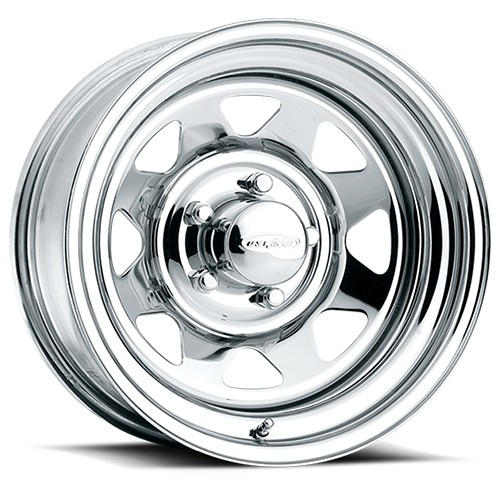 8-Spoke (Series 75) 15x7 Chrome Steel Wheel