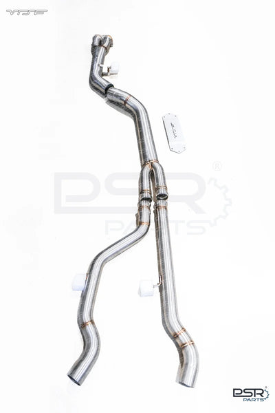 3.5" High Flow Single Mid-Pipe