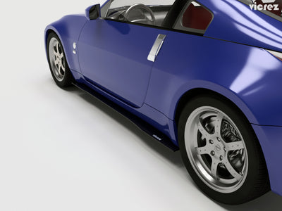 VZ2 Style Side Skirt Splitters