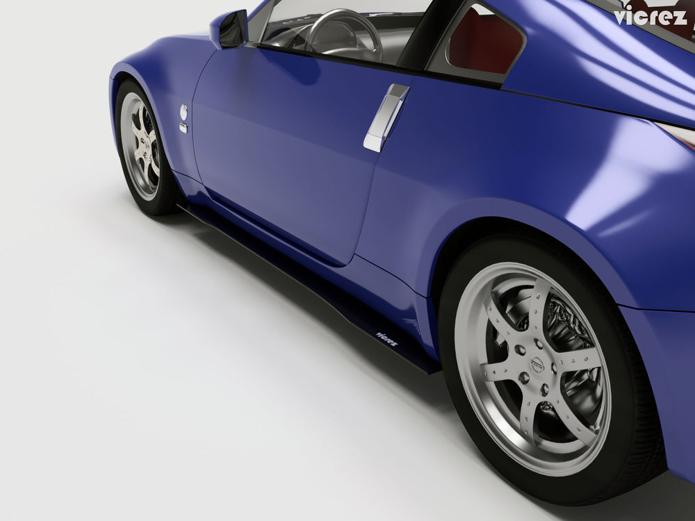 VZ2 Style Side Skirt Splitters