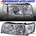Euro Clear Headlights and Corner Signal Lights Set