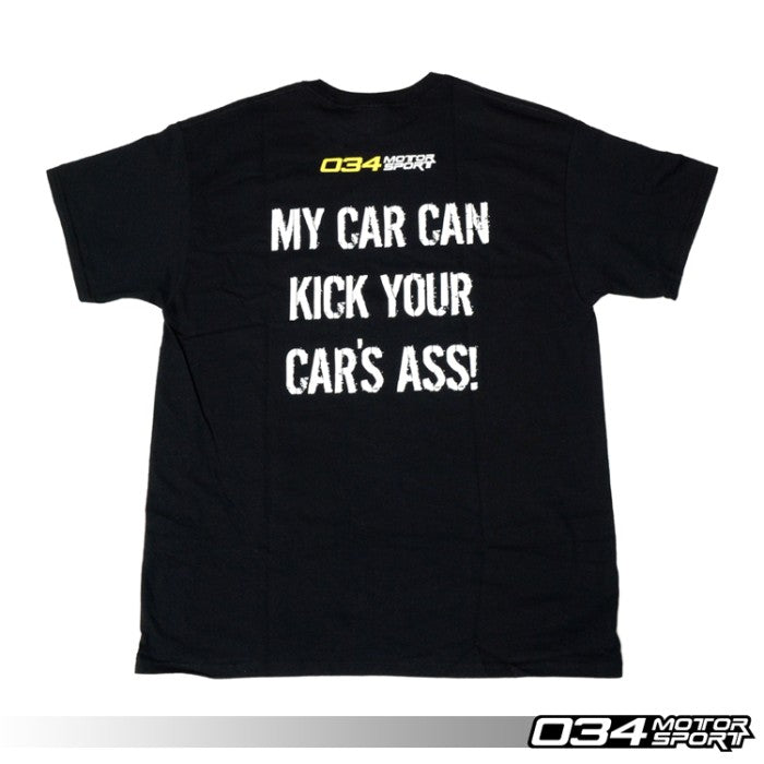 T-SHIRT,'KICK ASS',BLACK,XXXL