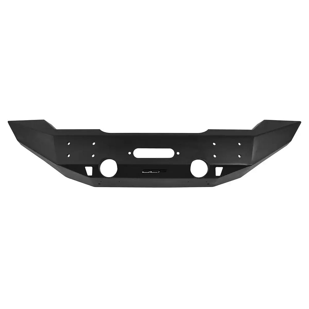 MBRP 2007 2017 Jeep Wrangler JK Front Full Width Winch Bumper LineX Coated 130924LX