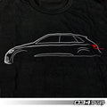 T-Shirt, SQ5 Line Art, Lg.