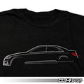 T-Shirt, B9 S4 Line Art, XL