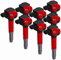MSD Ignition Coil Blaster Ford 5.0L Coyote Red 8-Pack 2011-2016 Ford 5.0L Coyote V8 MSD Ignition
