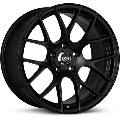 RAIJIN 18x8.5 +35mm 5x114.3 Matte Black Wheel