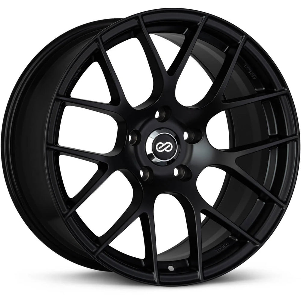 RAIJIN 18x8.5 +35mm 5x114.3 Matte Black Wheel