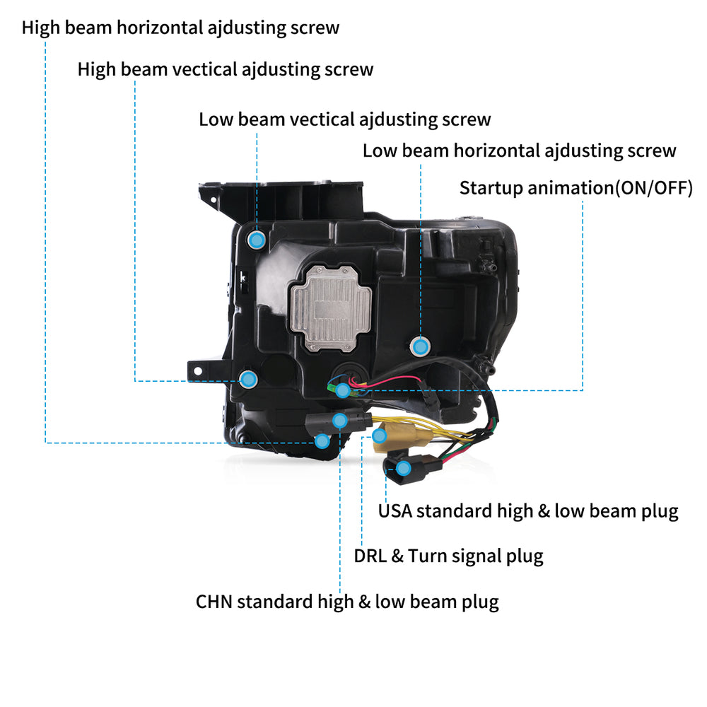 LED Sequential Headlights