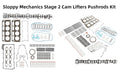 Sloppy Mechanics Stage 2 Cam Lifters Pushrods Kit