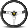 Prototipo 350mm Black Leather Steering Wheel