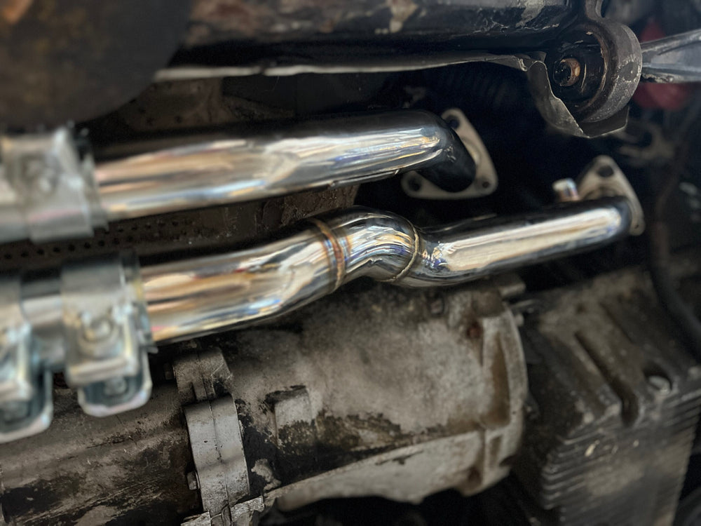 Dual Exhaust Downpipes