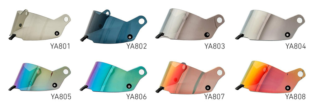 Iridium Blue Dark Anti-Fog Helmet Visor