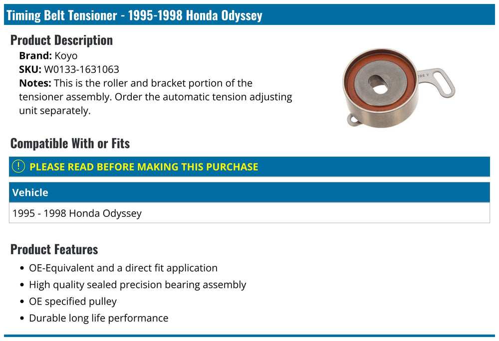 Tensioner Assembly