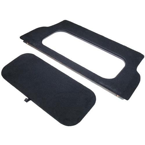 Mustang Hatchback Rear Seat Delete w/ Battery Box Kit