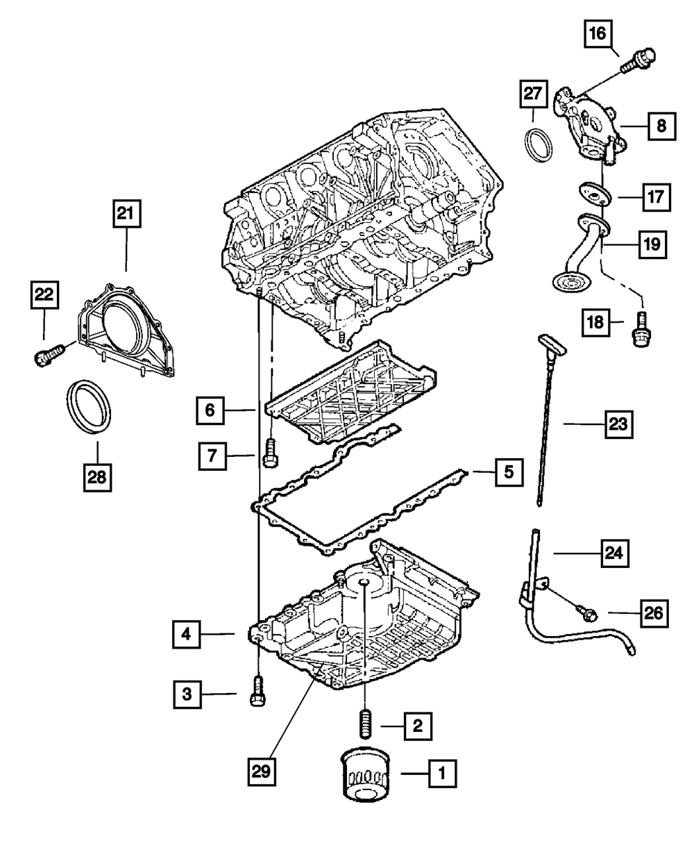 V6 2.7L Engine Gasket