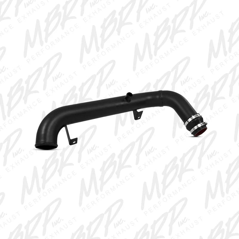 MBRP 2013 2018 Ford Focus ST 2.0L 3 Air Intake Pipe Black - without filter A24202BLK