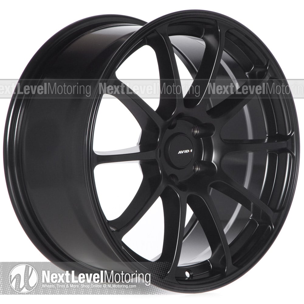 AV27 10 Spoke Gloss Black Wheel