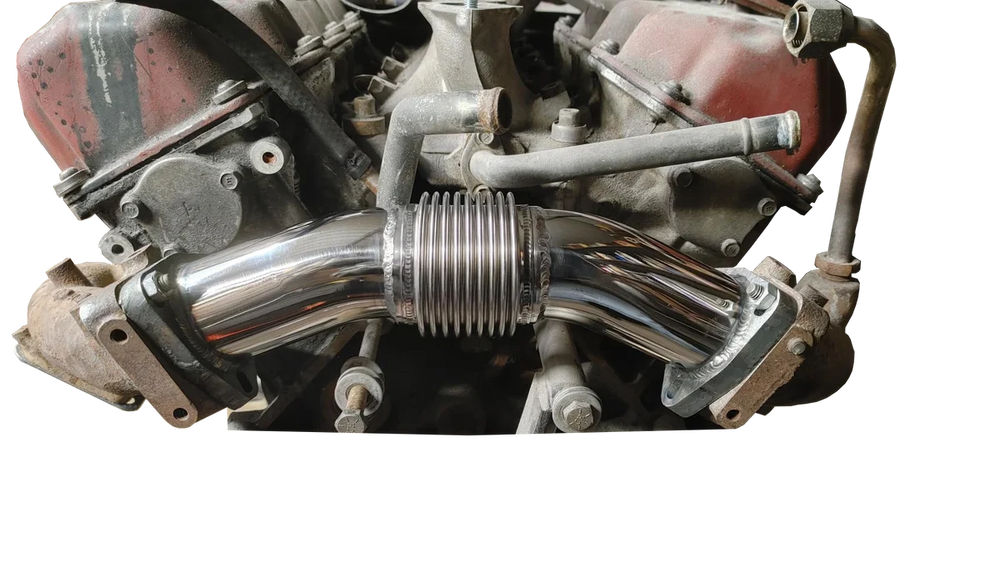 Exhaust Crossover Pipe w/ Flex Bellow