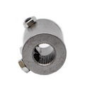 3/4"-36 Spline X 3/4" Double-D Steering Shaft Adapter