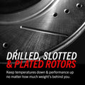 Z23 Evolution Sport Drilled and Slotted Brake Kit