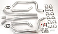 2-1/2 inch 409 Stainless Steel Header-Back Dual Exhaust Kit