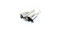 5-Inch Outlet Polished Angle-Cut Round Exhaust Tips (Set of 2)