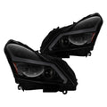 LED Stripe Projector Headlights w/ Sequential Signals