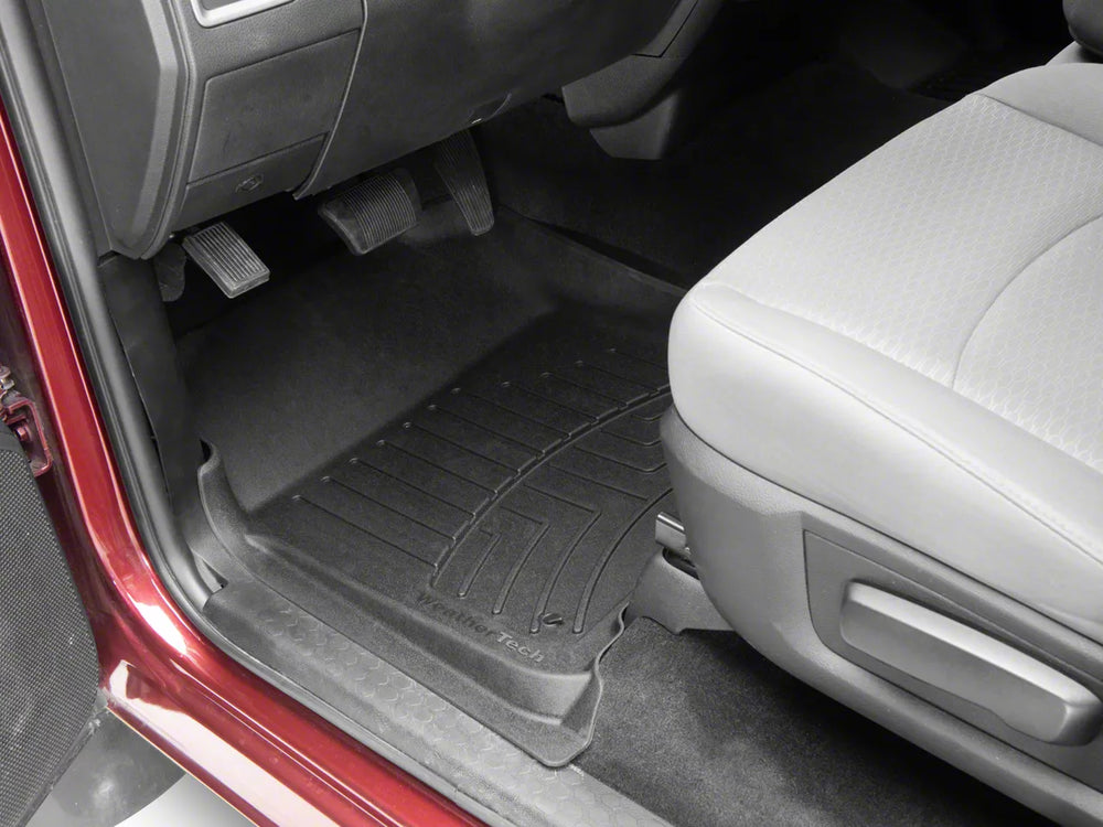 Weathertech 12-19 Dodge Ram 1st & 2nd Row Black 3D Floor Liners