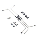 5-Port Distribution Block with Stainless Steel Hard Lines