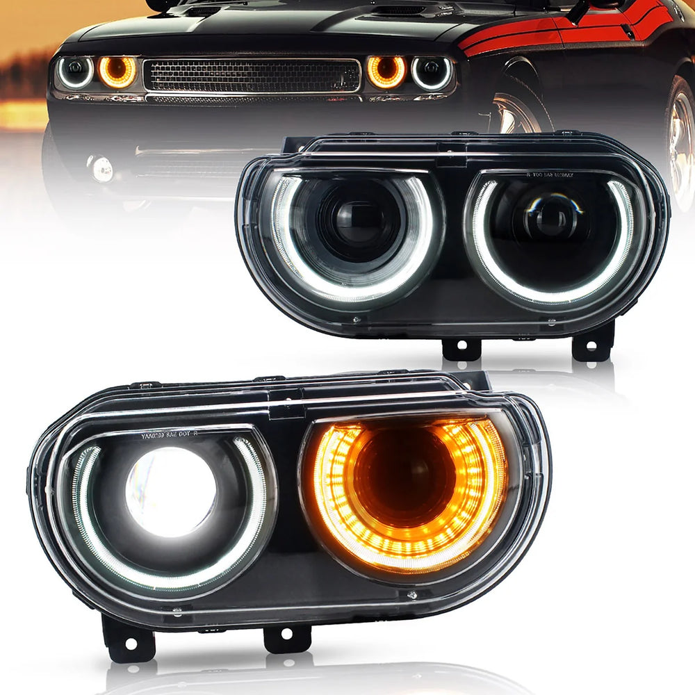 Dual Beam Projector Headlights