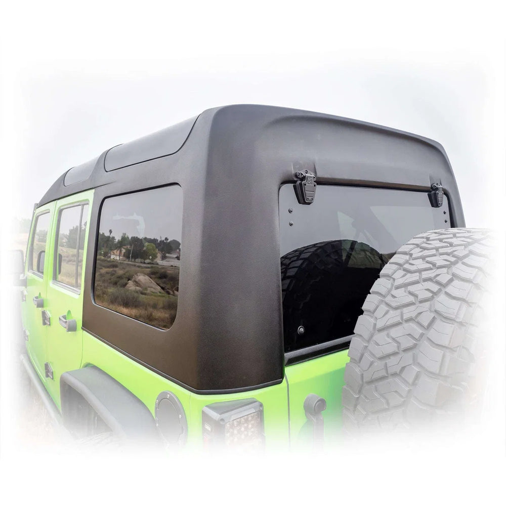 0718 WRANGLER 4 DR SAFARI STYLE HARDTOP W/HANDLES PRIMER(PAINTABLE)