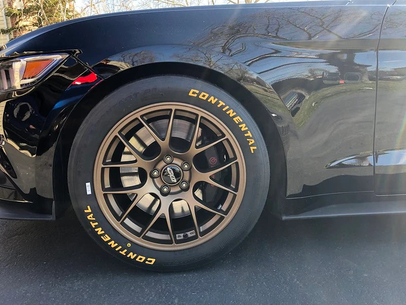 EC-7 18x10 +40 5x114.3 Satin Black Wheel