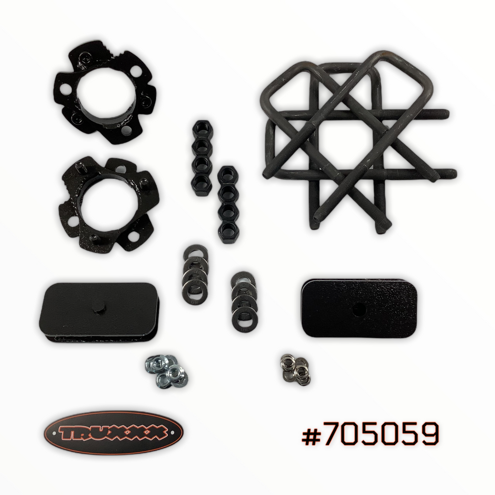 2-Inch Front / 1-Inch Rear Suspension Lift Kit