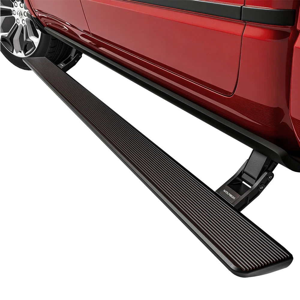 1924 RAM 1500 (EXC CLASSIC) RETRACTABLE RUNNING BOARDS W/WATERPROOF LED LIGHTS